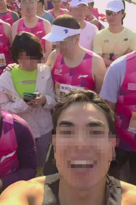 马拉松“野鸳鸯”事件拍摄者称自嘲视频遭恶意解读，律师：或涉嫌侵犯肖像权