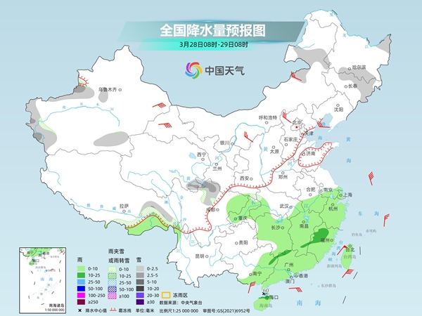 寒潮发力！今起中东部开始大范围快速降温 南方进入多阴雨模式