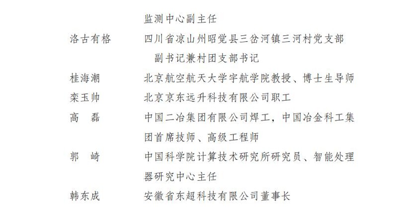 中国青年五四奖章表彰名单发布！湖北一人一集体入选