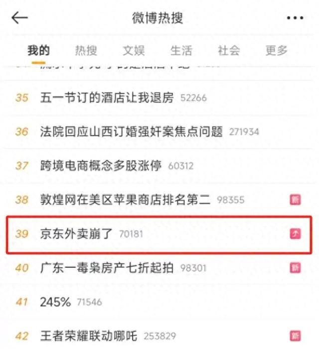 京东回应“京东外卖崩了”：为表歉意发放10万张优惠券