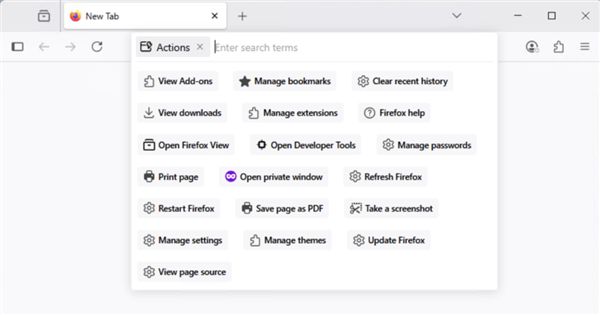 浏览器新玩法！Firefox 138地址栏升级：直接变身命令中心