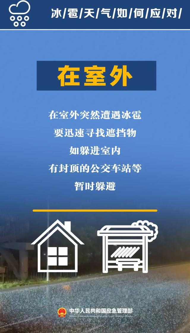 冰雹天气如何应对？这份防御指南请收好