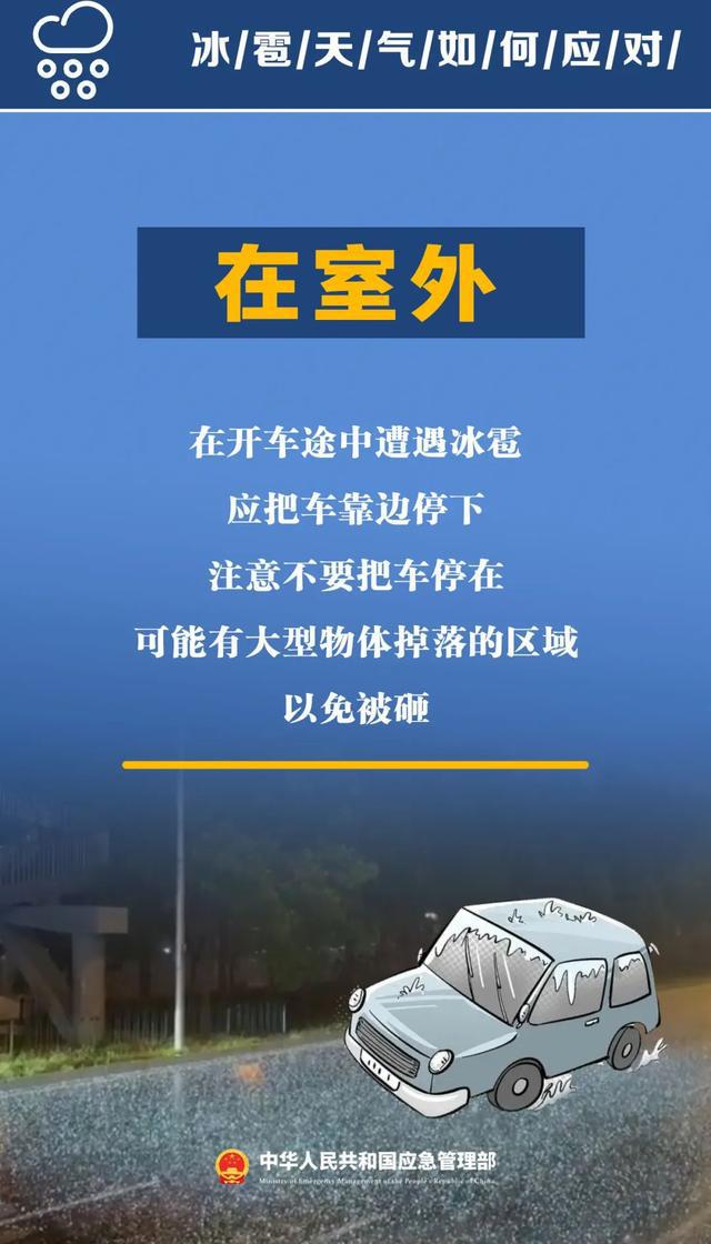 冰雹天气如何应对？这份防御指南请收好