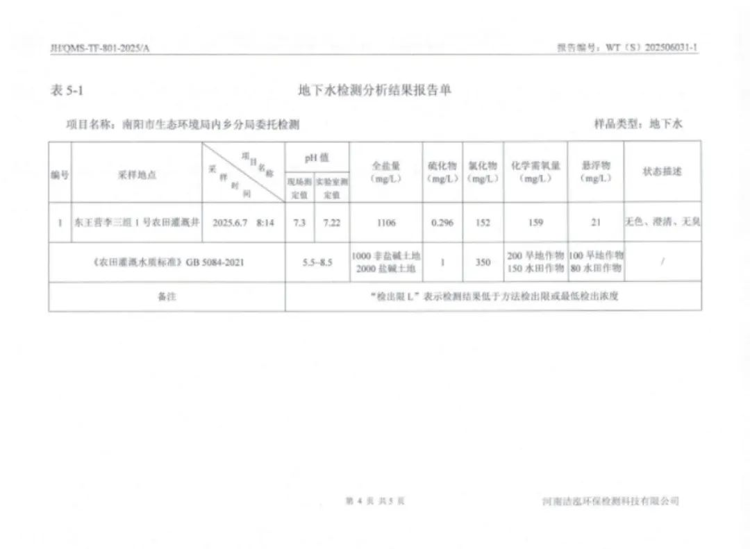 河南内乡通报“井水浇地后庄稼发黄枯死”：涉事井已封闭，受损地块用其他水源进行灌溉淋洗