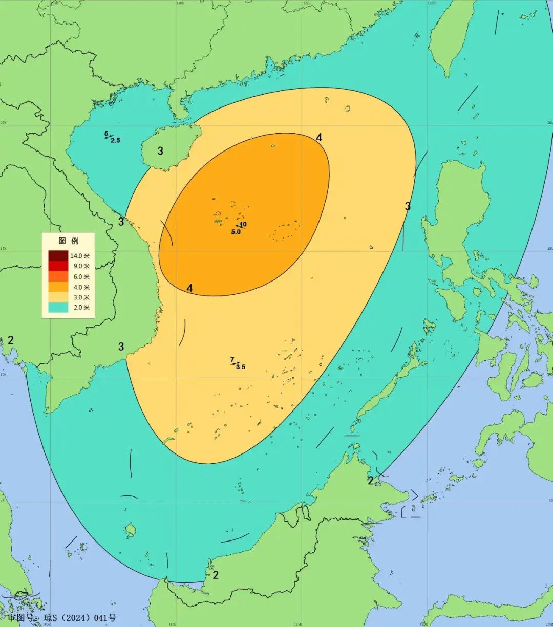 今年第1号台风“蝴蝶”生成！南海将现3到5米巨浪，海南部分港口、列车停运，广东将迎入汛以来最强降水