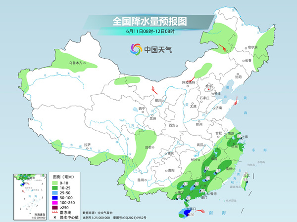 今明两天南方降雨逐步减弱，我国多地将加入高温“长跑”