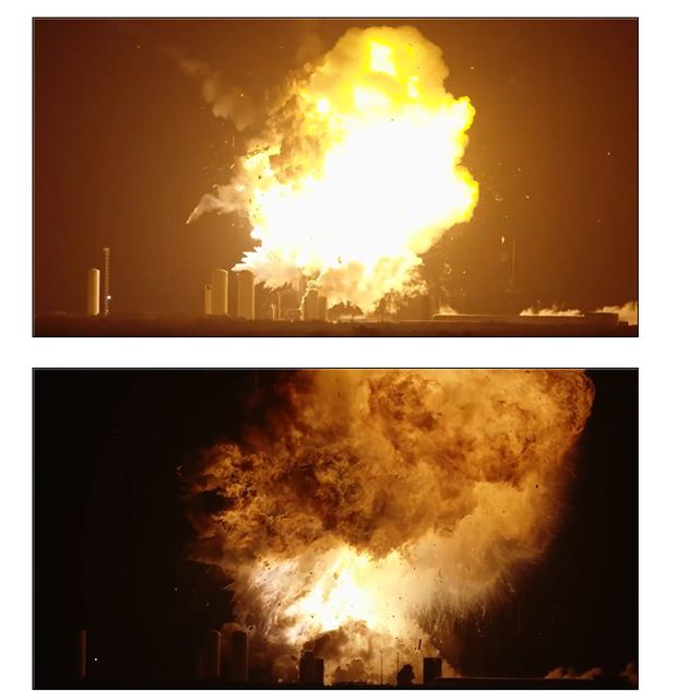 SpaceX 星舰36测试爆炸：蘑菇云腾起， 马斯克称“比烟花寂寞”