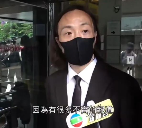 郑中基声明：正在办理离婚手续