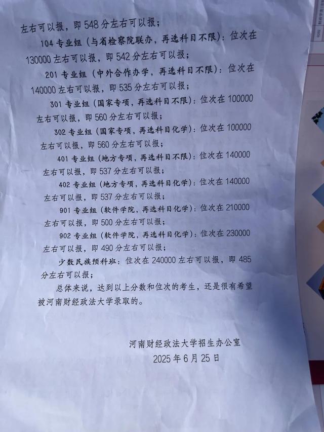 汇总！省内外高校在豫招生预估分数线来了