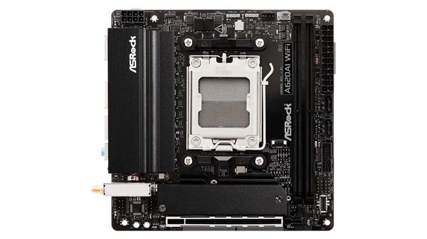 SFF爱好者新选择！华擎推A620 mini-ITX亲民主板：旗舰锐龙不在话下